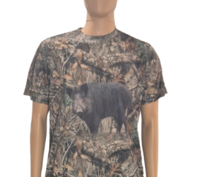 T-Shirt Vildsvin Camo