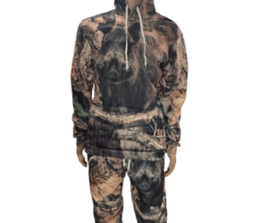 Hoodie+Mjukisbyxor Vildsvin Camo