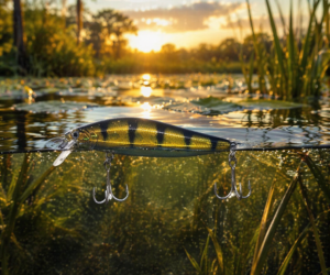 Fiskedrag Guld/Svart 10g