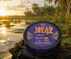 Fiskelina Nylon Lila 0,185mm