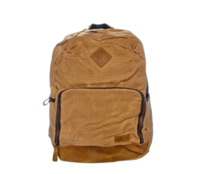 Khakibrun Canvas Ryggsäck